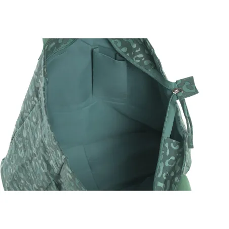 Sieviešu Rokassoma Home ESPRIT Brūns Zaļš Rozā 55 x 14 x 35 cm (3 gb.)